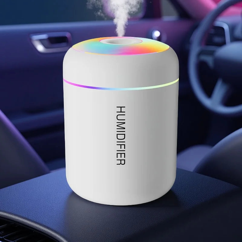 Air Humidifier USB Electric Fragrance Aroma Essential Oil Purifier for Car| Home |Bedroom