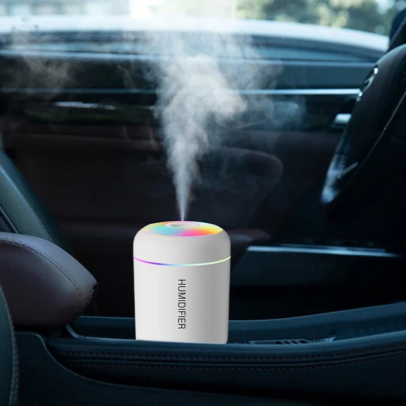 Air Humidifier USB Electric Fragrance Aroma Essential Oil Purifier for Car| Home |Bedroom