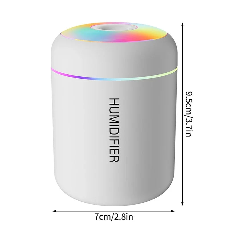 Air Humidifier USB Electric Fragrance Aroma Essential Oil Purifier for Car| Home |Bedroom